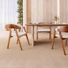 Kit 8 Cadeiras Para Sala De Jantar Luna Nude/mel