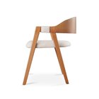 Kit 8 Cadeiras Para Sala De Jantar Luna Nude/mel