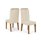 Kit 8 Cadeiras Para Sala De Jantar Yasmin Freijo/neve