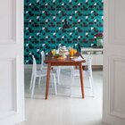 Kit 8 Cadeiras Vazadas Em Polipropileno Gruvyer Espresso Móve