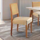 Kit 8 Cadeiras Versales Espresso Móveis Cinamomo/tela