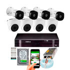 Kit 8 Câmeras De Segurança Hd Ir 20m Dvr 8 Canais Intelbras