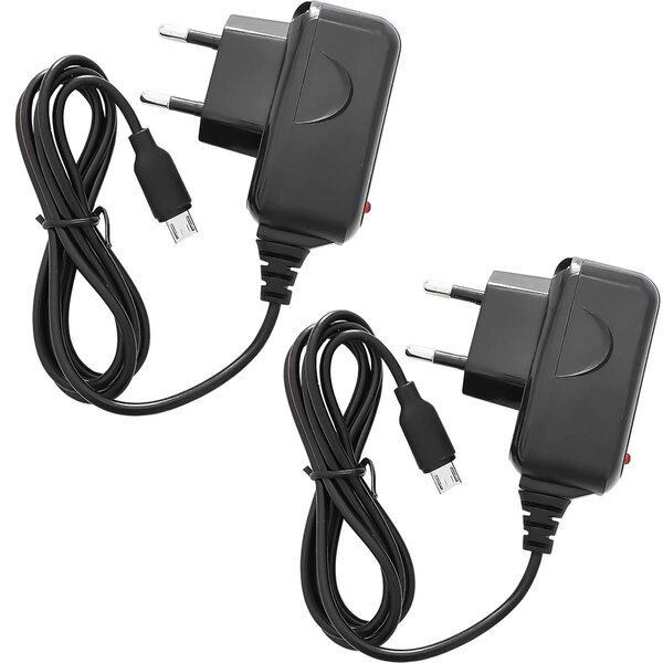 Kit 8 Carregadores De Celular Micro Usb Fonte Bivolt Preto