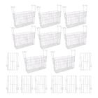 Kit - 8 Cestos Organizador Nextgen Para Nf E Hf Metalfrio + 8