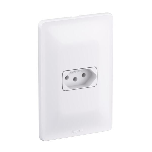 Kit 8 Conjuntos 1 Tomada 2p+t 10a Zeffia