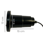 Kit 8 Embutido De Solo Par20 Preto