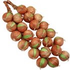 Kit 8 Enfeite Trança Réstia Cebola Alho Artificial Artesanal