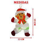 Kit 8 Enfeites Decoração Árvore De Natal Urso Rena Natalino