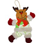 Kit 8 Enfeites Decoração Árvore De Natal Urso Rena Natalino