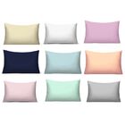 Kit 8 Fronhas De Malha 100% Algodão Lisa Macia C/ Aba - Grafi