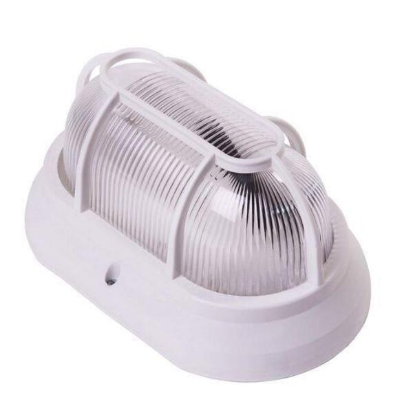 Kit 8 Luminária Arandela Tartaruga E-27 Branca - Plaslumi