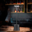 Kit 8 Luminária De Mesa Candeeiro Led Sem Fio Recarregável Pr