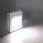 Kit 8 Luminárias Portáteis Interruptor Luz De Led