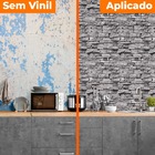 Kit 8 Metros De Papel De Parede Lavavel Rustico Pedra Canjiqu