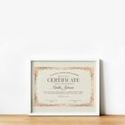 Kit 8 Molduras A4 Pretas Brancas Com Vidro Para Quadro Foto