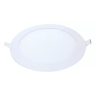 Kit 8 Painel Led Embutir Redondo Luz Fria 6500k 24w 29cm