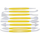 Kit 8 Peças Estecas Pasta Americana Biscuit Com 16 Modelos De