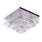 Kit 8 Peças Lustre Luminária Plafon Arandela Em Cristal Acr.