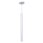 Kit 8 Pendente Luminária Tubo Branco 50 Cm