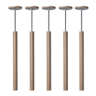 Kit 8 Pendente Luminária Tubo Fendi 50 Cm