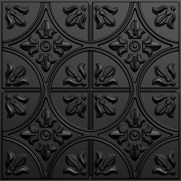 Kit 8 Placas 3d Pvc Preto Decoração Revestimento Premium De P