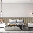 Kit 8 Placas Cabeceira Estofada Para Cama Queen - Módulo 20 C