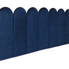 Kit 8 Placas Cabeceira Nuvem Estofada Para Cama Queen - Módul