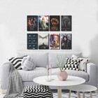 Kit 8 Placas Decorativas Game Of Thrones