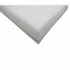 Kit 8 Placas Lã De Pet Branca C/ Chanfro 600 x 600 x 50 mm De