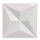 Kit 8 Placas Revestimento 3d Para Parede 50x50cm Safira Ouro