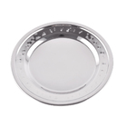 Kit 8 Porta Copos Mesa Descanso Aço Inox Bartender 11cm