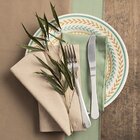 Kit 8 Pratos Rasos Donna Louros Oxford Cerâmica 24 Cm