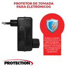 Kit 8 Protetor Anti-raio Quedas De Energia Para Aparelhos Ele