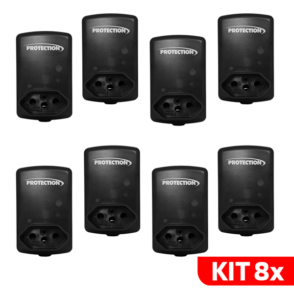 Kit 8 Protetor Anti-raio Quedas De Energia Para Geladeira Fre