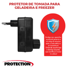 Kit 8 Protetor Anti-raio Quedas De Energia Para Geladeira Fre