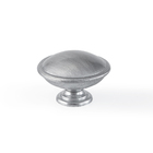 Kit 8 Puxadores Colonial Puxador Redondo - Aço Escovado