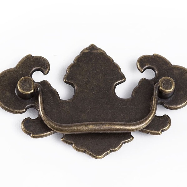 Kit 8 Puxadores Mexicano Medalhão C/alça Puxador Ouro Velho P