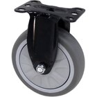 Kit 8 Rodinhas Roda Rodizio Reforçado Anti Risco De 125x32mm