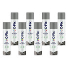 Kit 8 Tintas Spray Cinza Claro Uso Geral Inte/ext 400ml Cfix