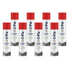 Kit 8 Tintas Spray Vermelho Uso Geral Inter/exter 400ml Cfix