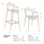 Kit - 8 X Cadeiras + 2 X Banquetas Altas Masters Allegra - Nu