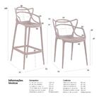 Kit - 8 X Cadeiras + 3 X Banquetas Altas Masters Allegra - Ma