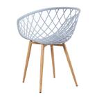 Kit - 8 X Cadeiras Clarice Nest Com Apoio De Braços - Sidera