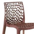 Kit - 8 X Cadeiras Gruvyer - Marrom