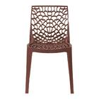 Kit - 8 X Cadeiras Gruvyer - Marrom