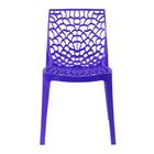 Kit - 8 X Cadeiras Gruvyer - Roxo