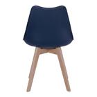 Kit - 8 X Cadeiras Leda - Azul Petróleo