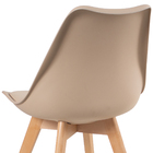 Kit - 8 X Cadeiras Leda - Nude