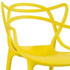 Kit - 8 X Cadeiras Masters Allegra - Amarelo