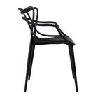 Kit - 8 X Cadeiras Masters Allegra - Preto